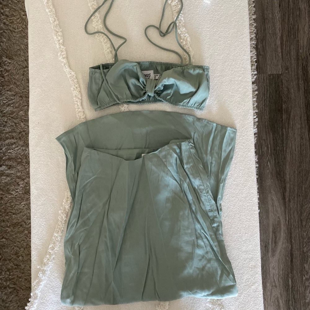 Princess Polly Green Ava Set